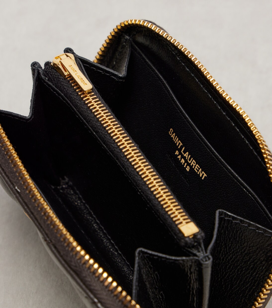 Cassandre quilted leather card holder | Saint Laurent