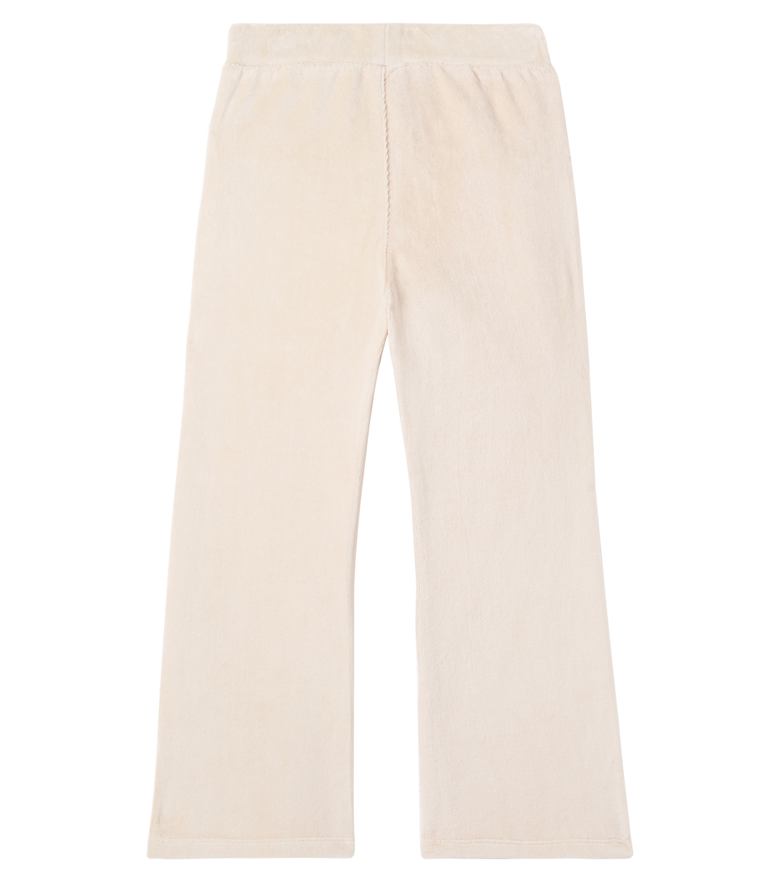 Heart cotton-blend velvet sweatpants | Jellymallow
