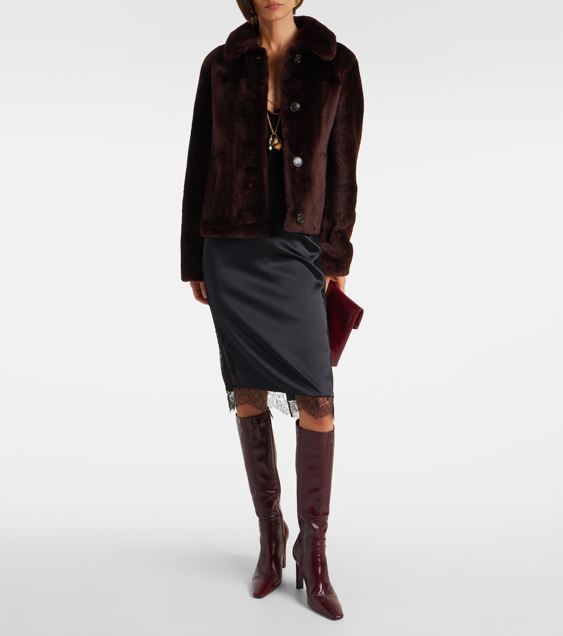 Shearling jacket | Yves Salomon