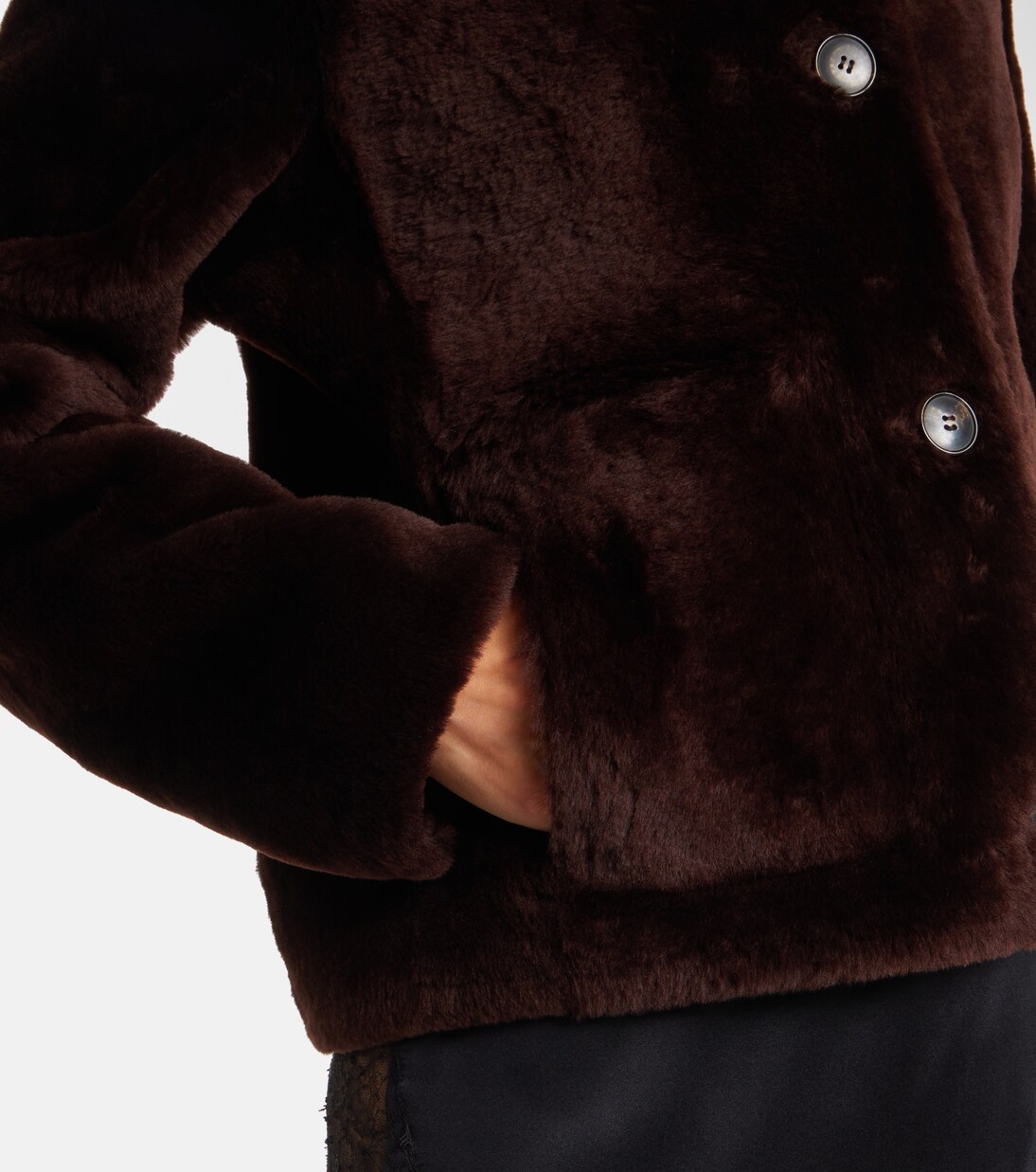 Shearling jacket | Yves Salomon