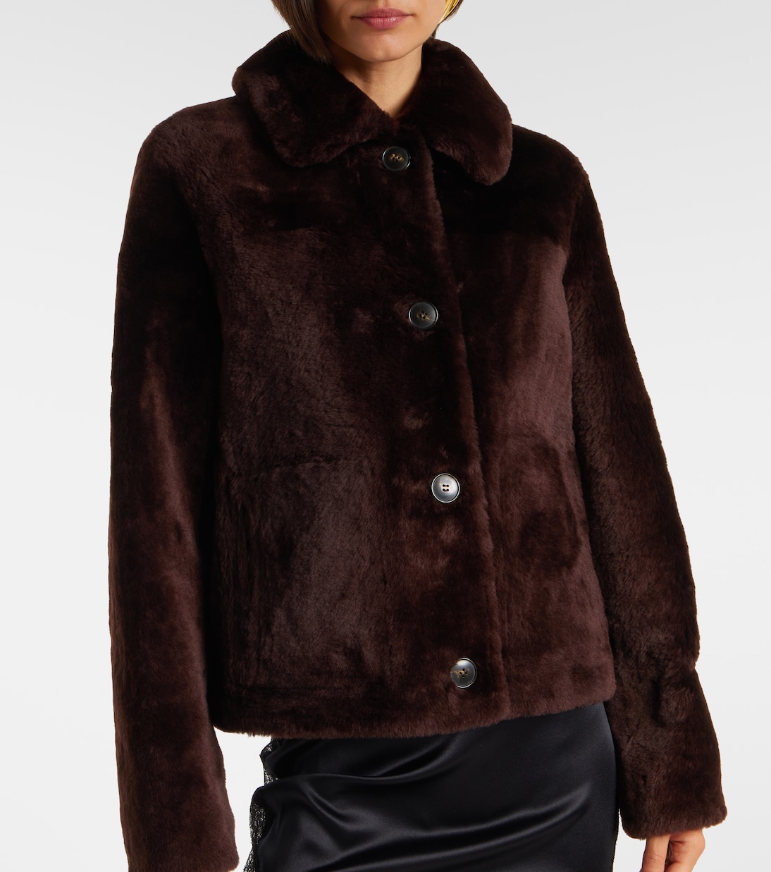 Shearling jacket | Yves Salomon