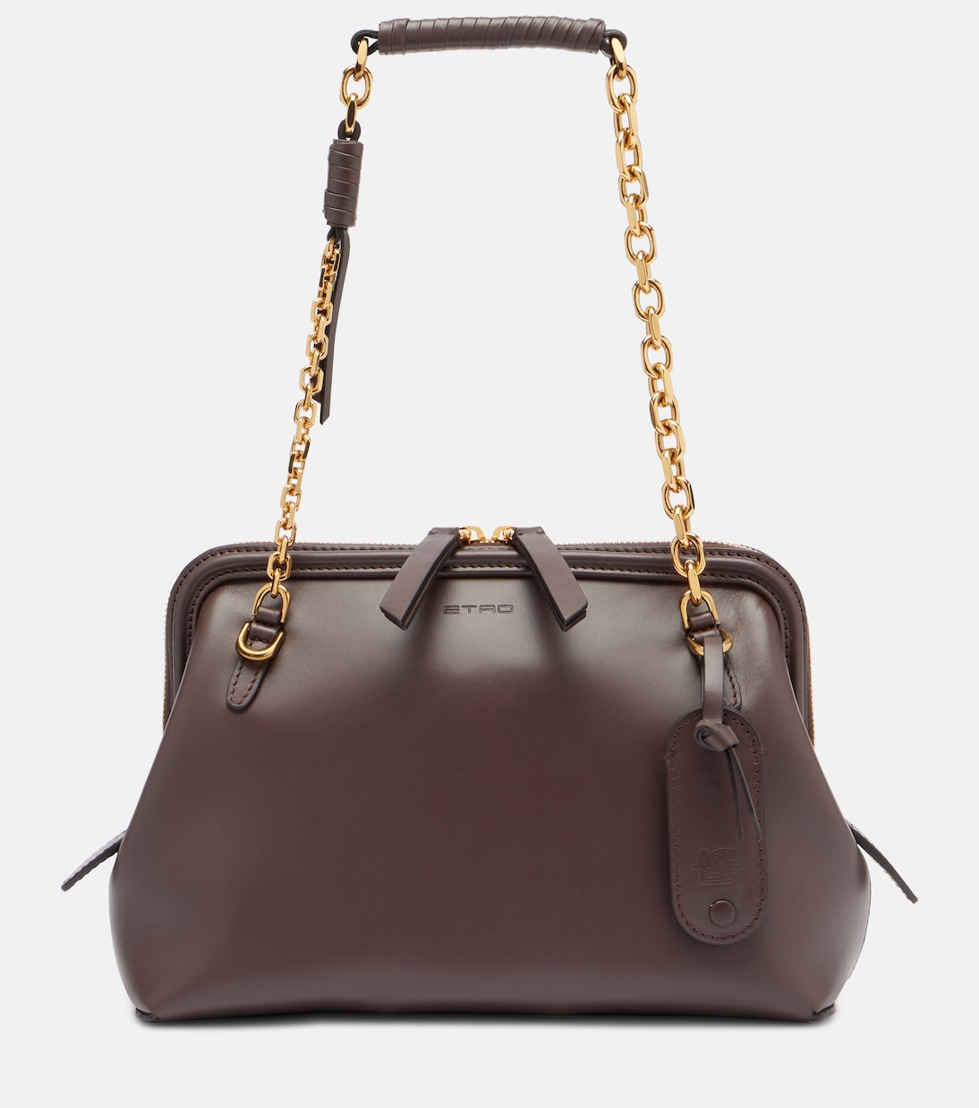 Leather shoulder bag | Etro