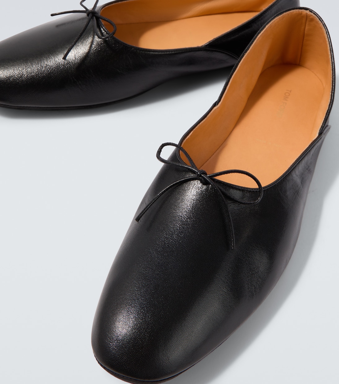 Bow-detail leather loafers | Tom Ford