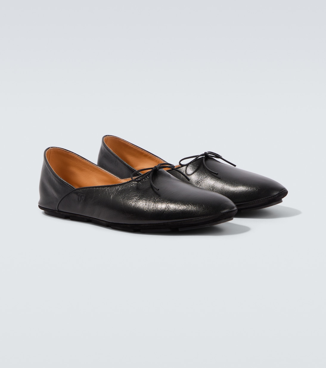 Bow-detail leather loafers | Tom Ford