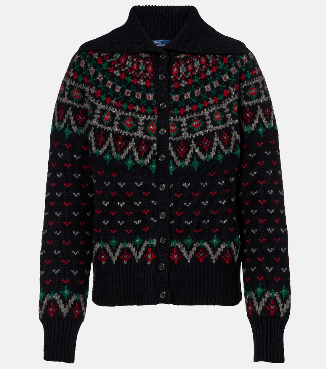 Wool and cotton-blend cardigan | Polo Ralph Lauren