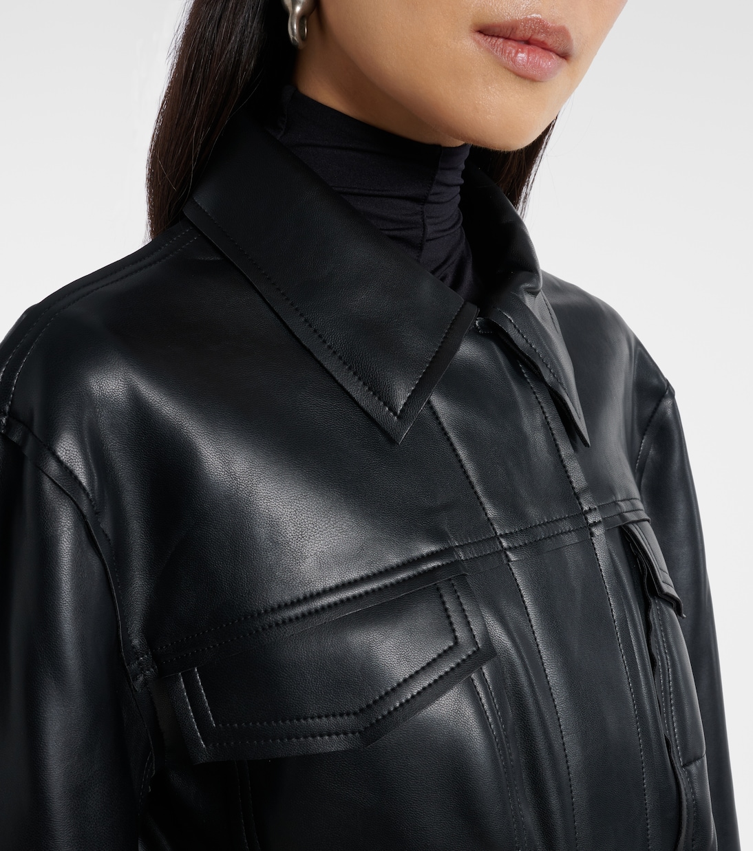 Jeans jacket | Norma Kamali