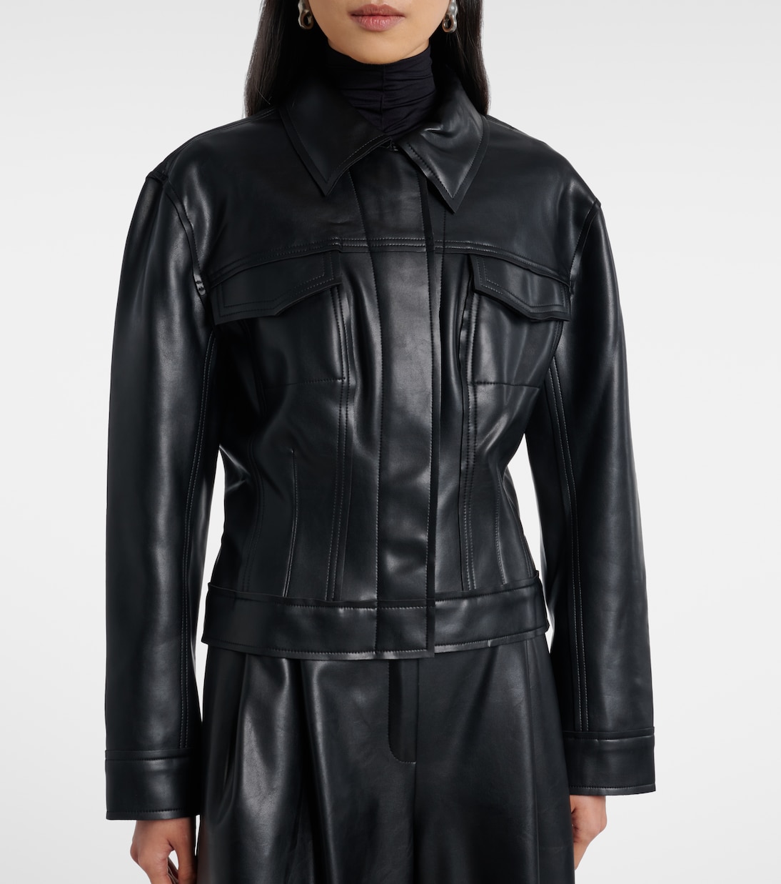 Jeans jacket | Norma Kamali