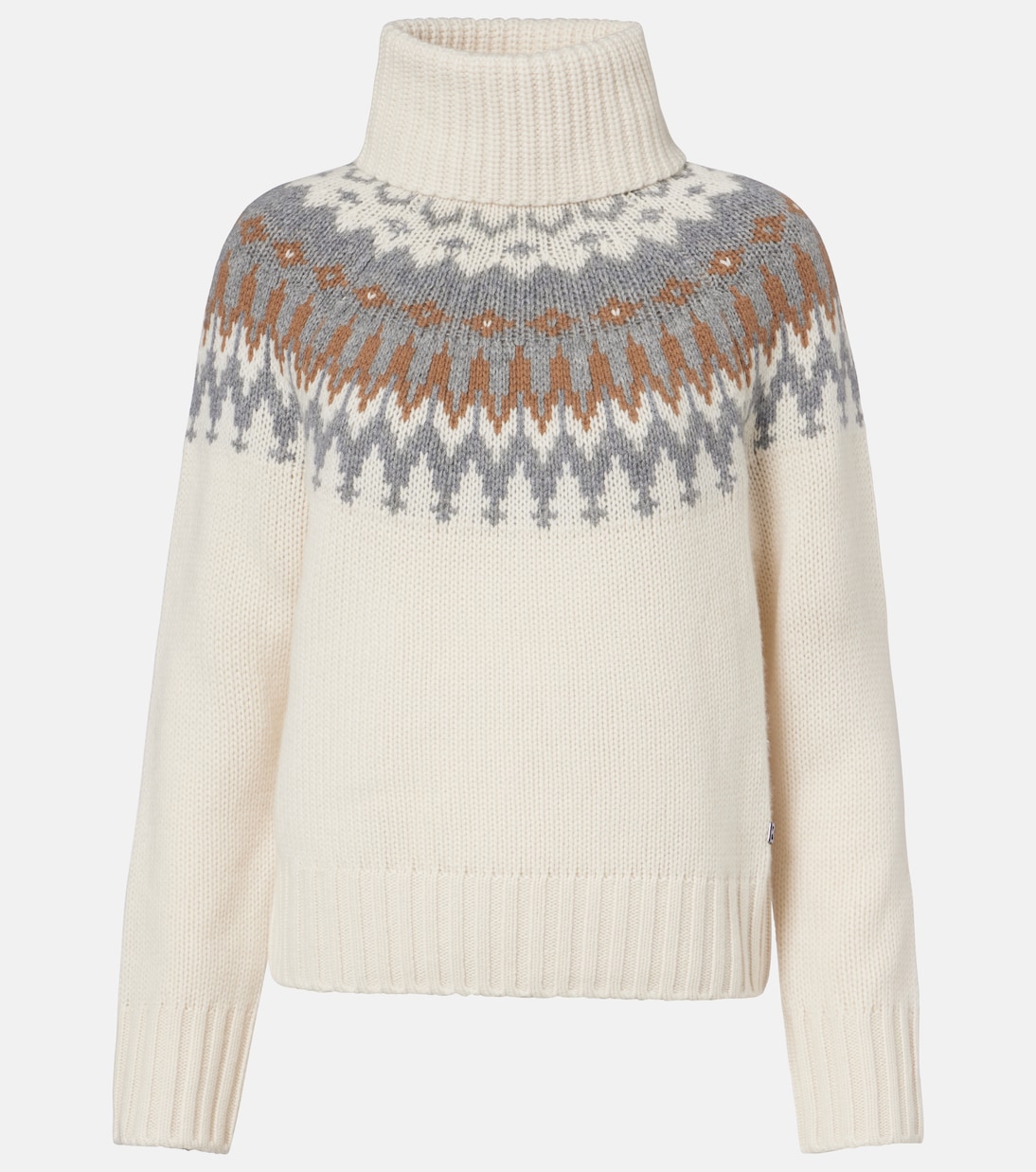 Pull Ingrid en jacquard de cachemire | Bogner