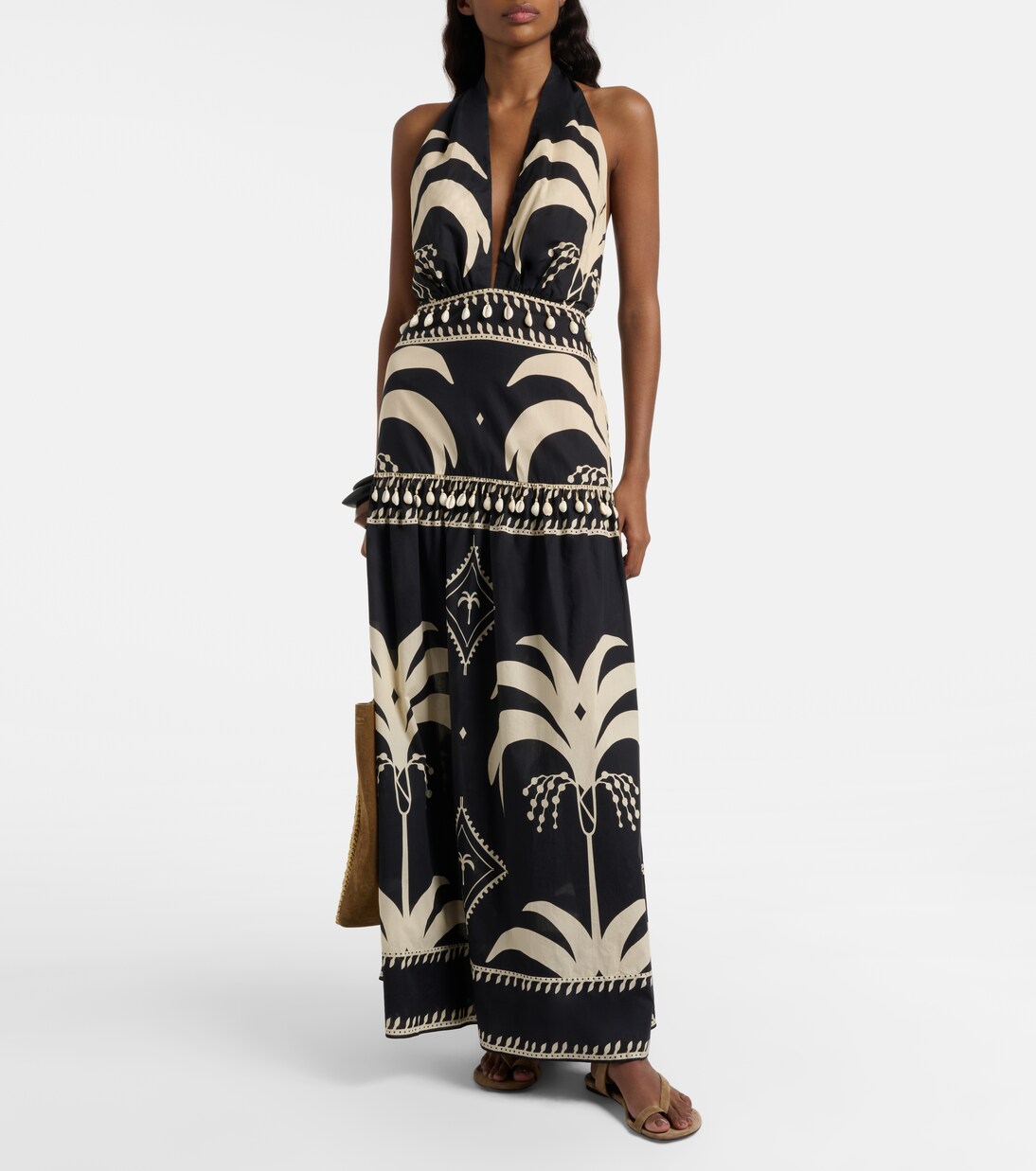 Printed cotton maxi dress | Johanna Ortiz