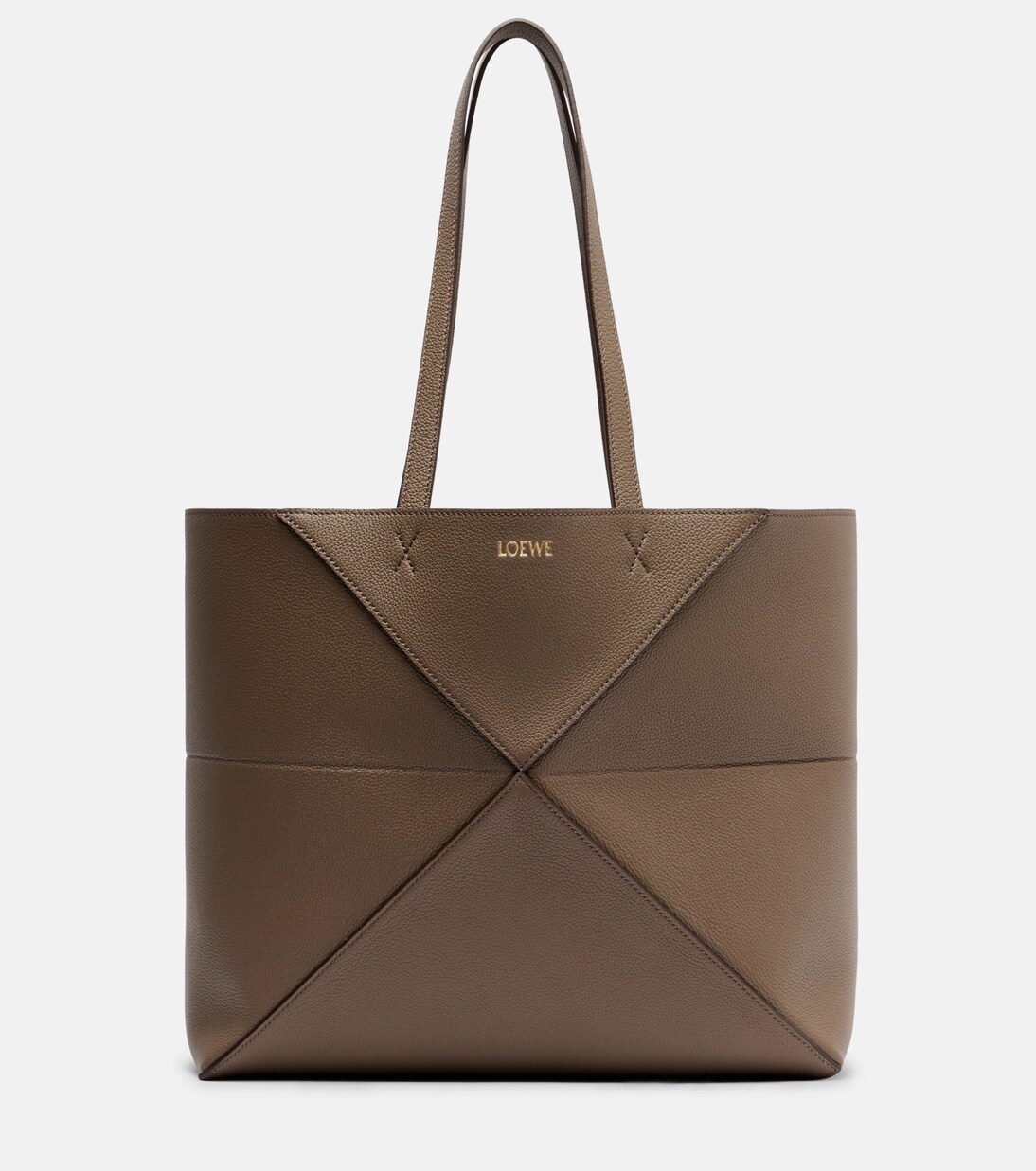 Puzzle Fold Medium leather tote bag | Loewe