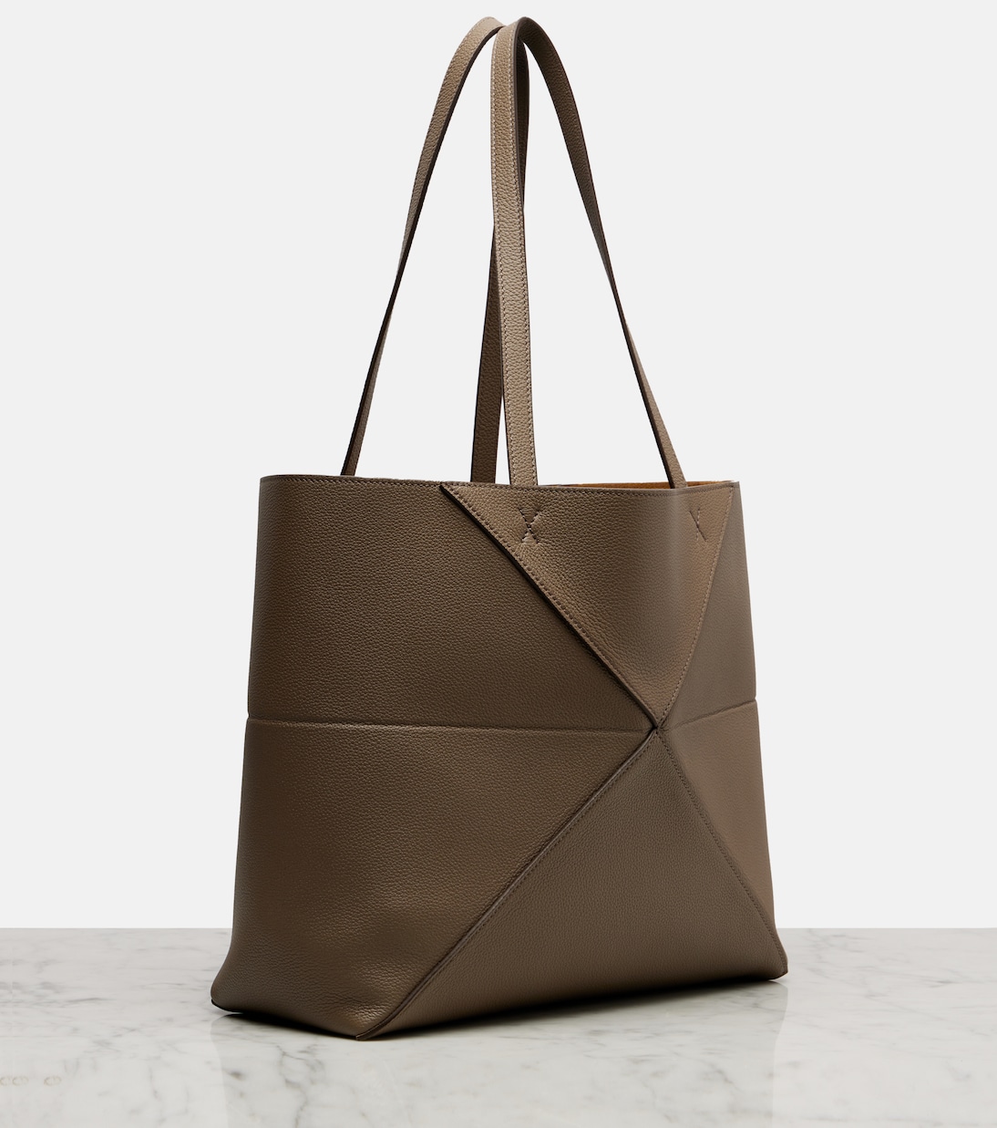 Puzzle Fold Medium leather tote bag | Loewe