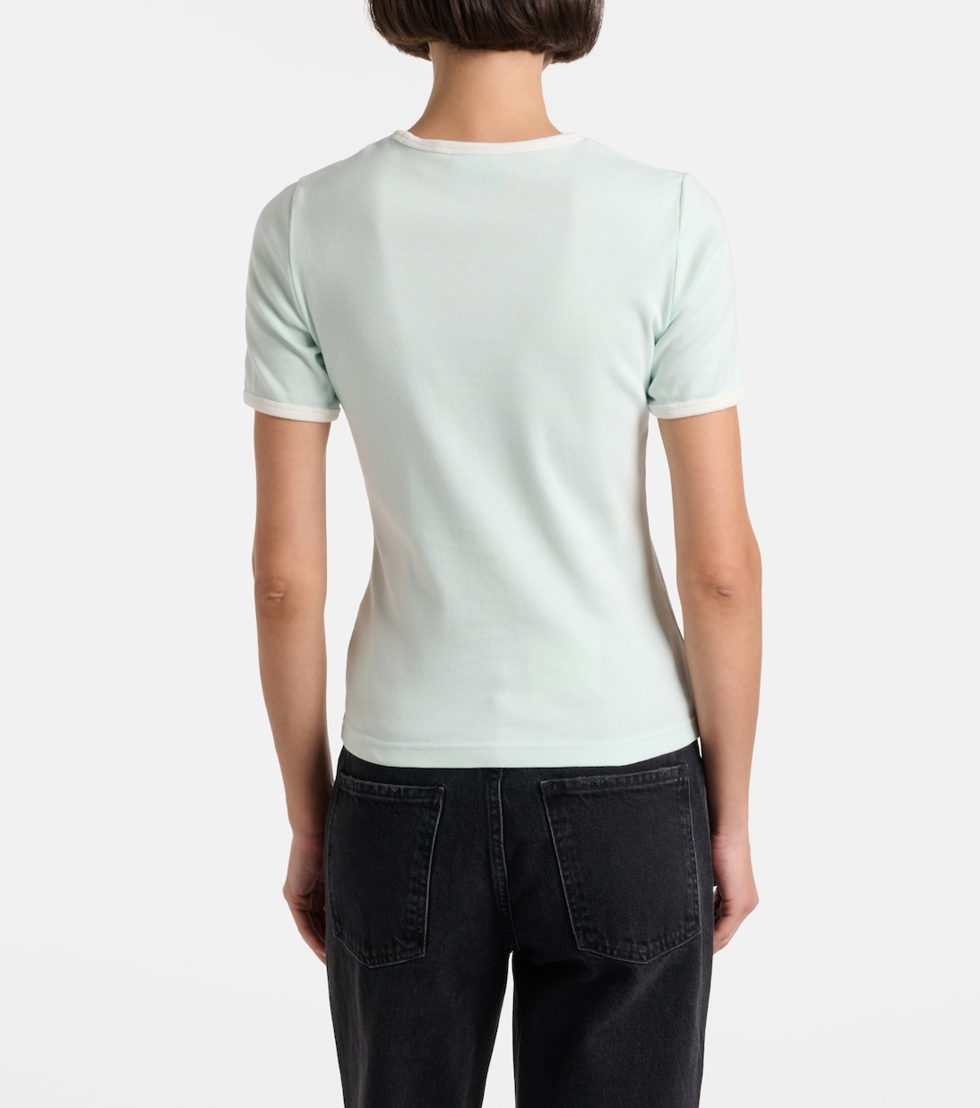 Signature logo cotton T-shirt | Courrèges