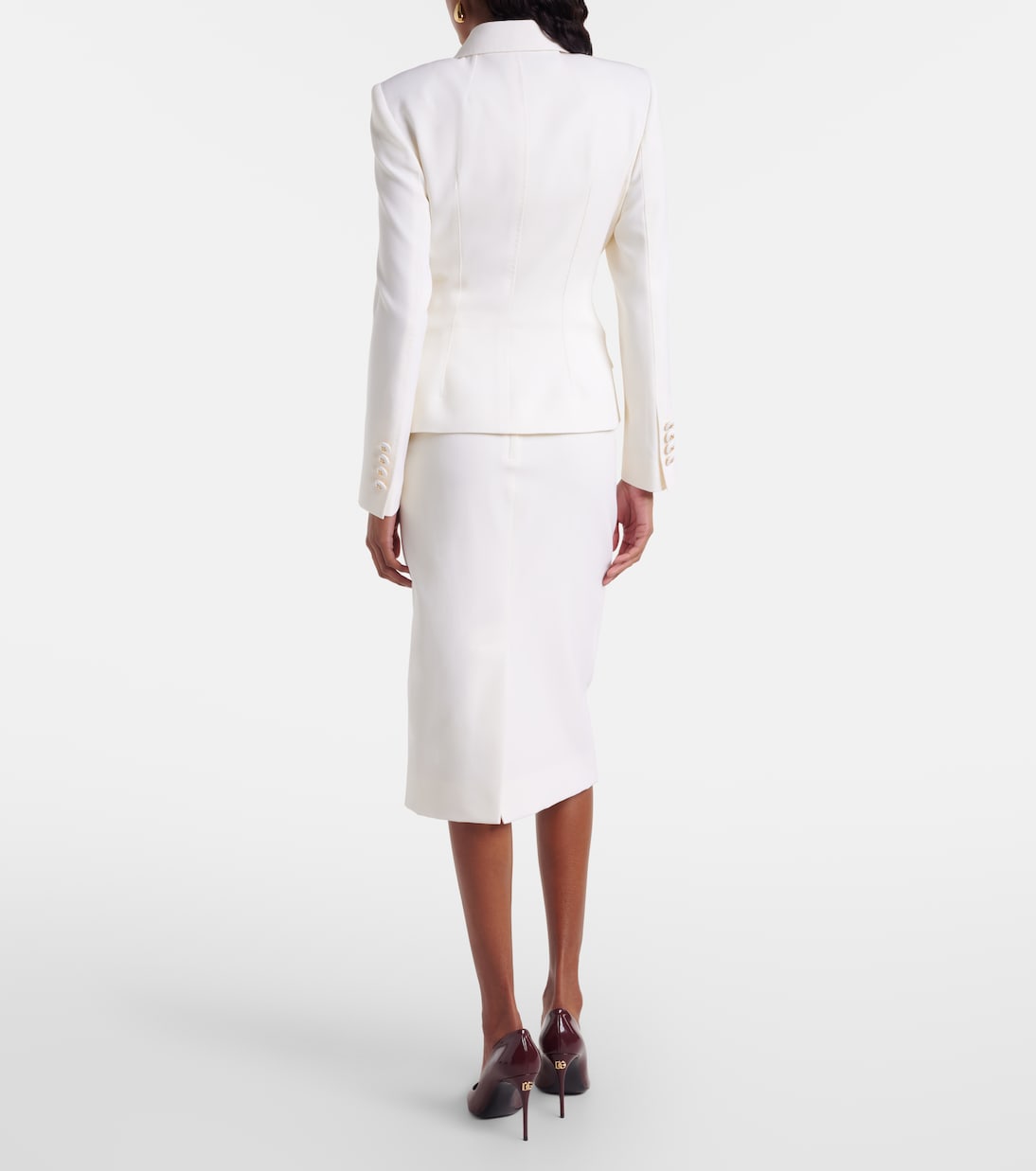 Wool-blend pencil skirt | Dolce&Gabbana