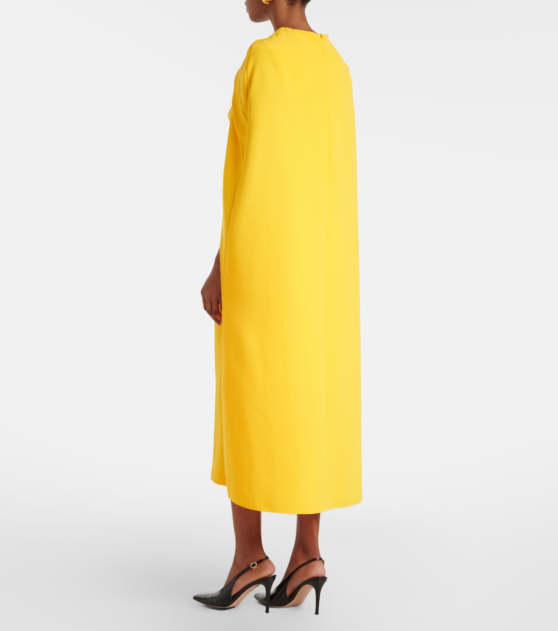 Cocktailkleid Oria Lupine aus Crêpe | Safiyaa