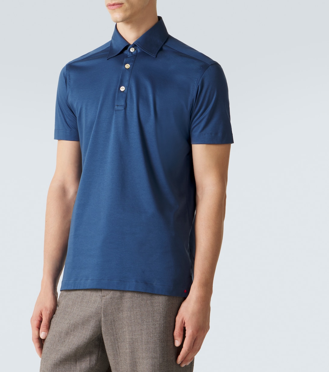 Polohemd aus Baumwolle | Kiton