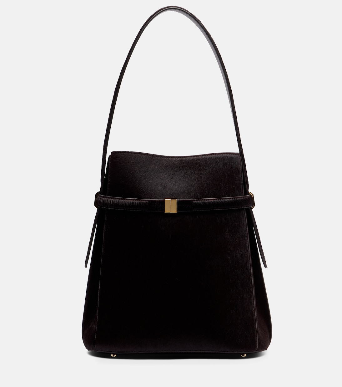 Calf hair bucket bag | Toteme