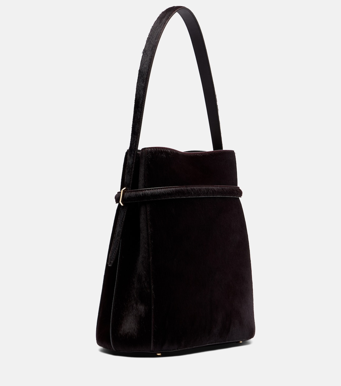 Calf hair bucket bag | Toteme