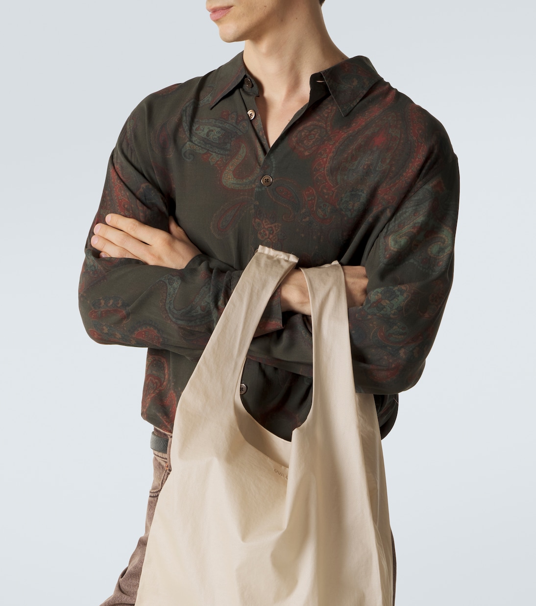 Logo embroidered shopper | Our Legacy