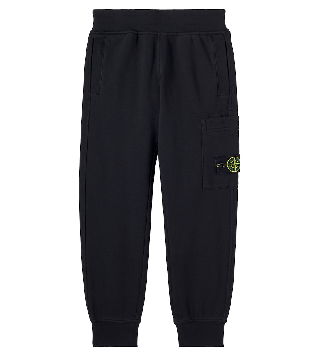 Compass cotton jersey sweatpants | Stone Island Junior