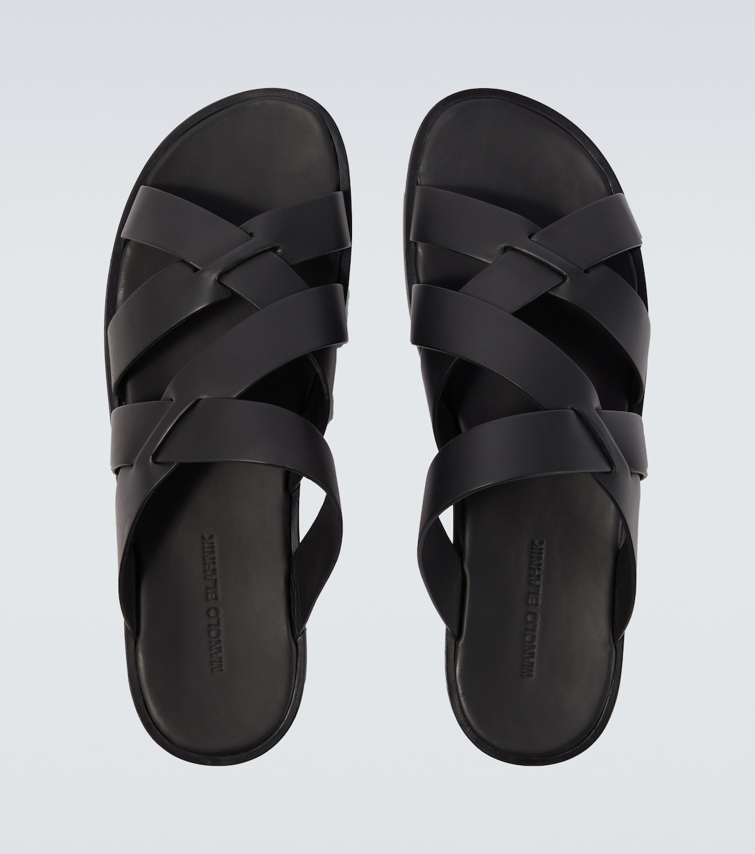 Marvin leather sandals | Manolo Blahnik