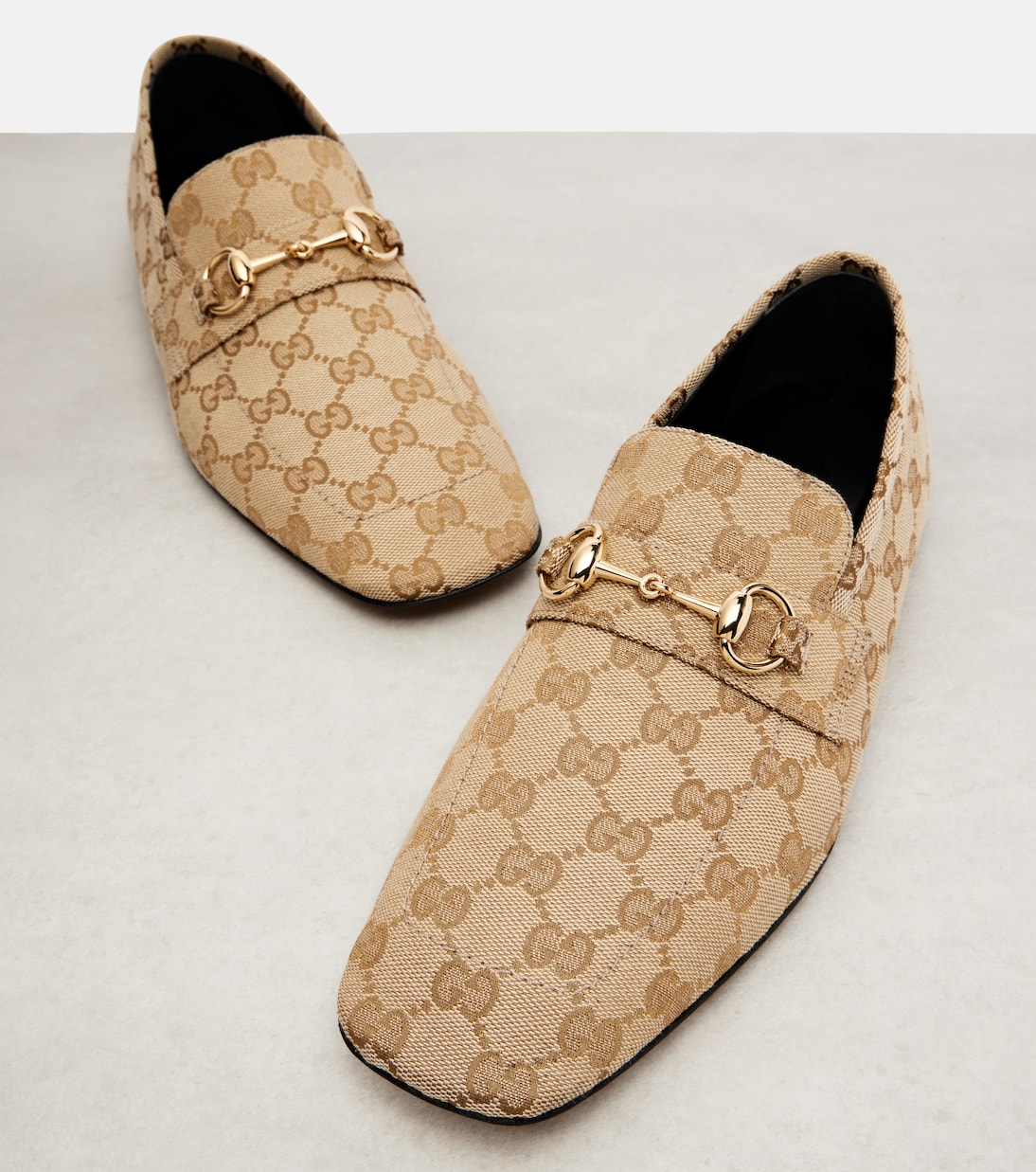 Horsebit GG Canvas loafers | Gucci