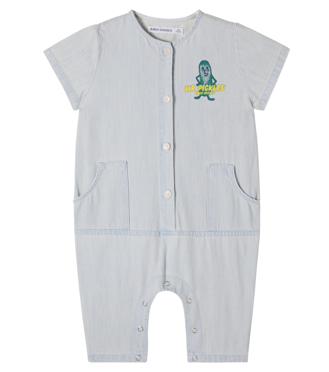 Baby Bedruckter Spieler Mr Pickles aus Denim | Bobo Choses