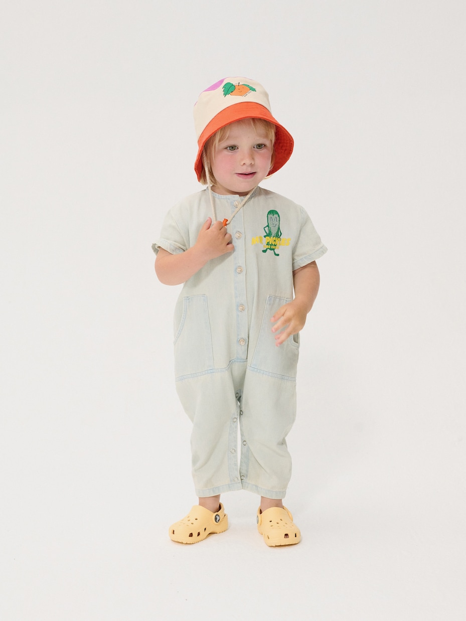 Baby Bedruckter Spieler Mr Pickles aus Denim | Bobo Choses