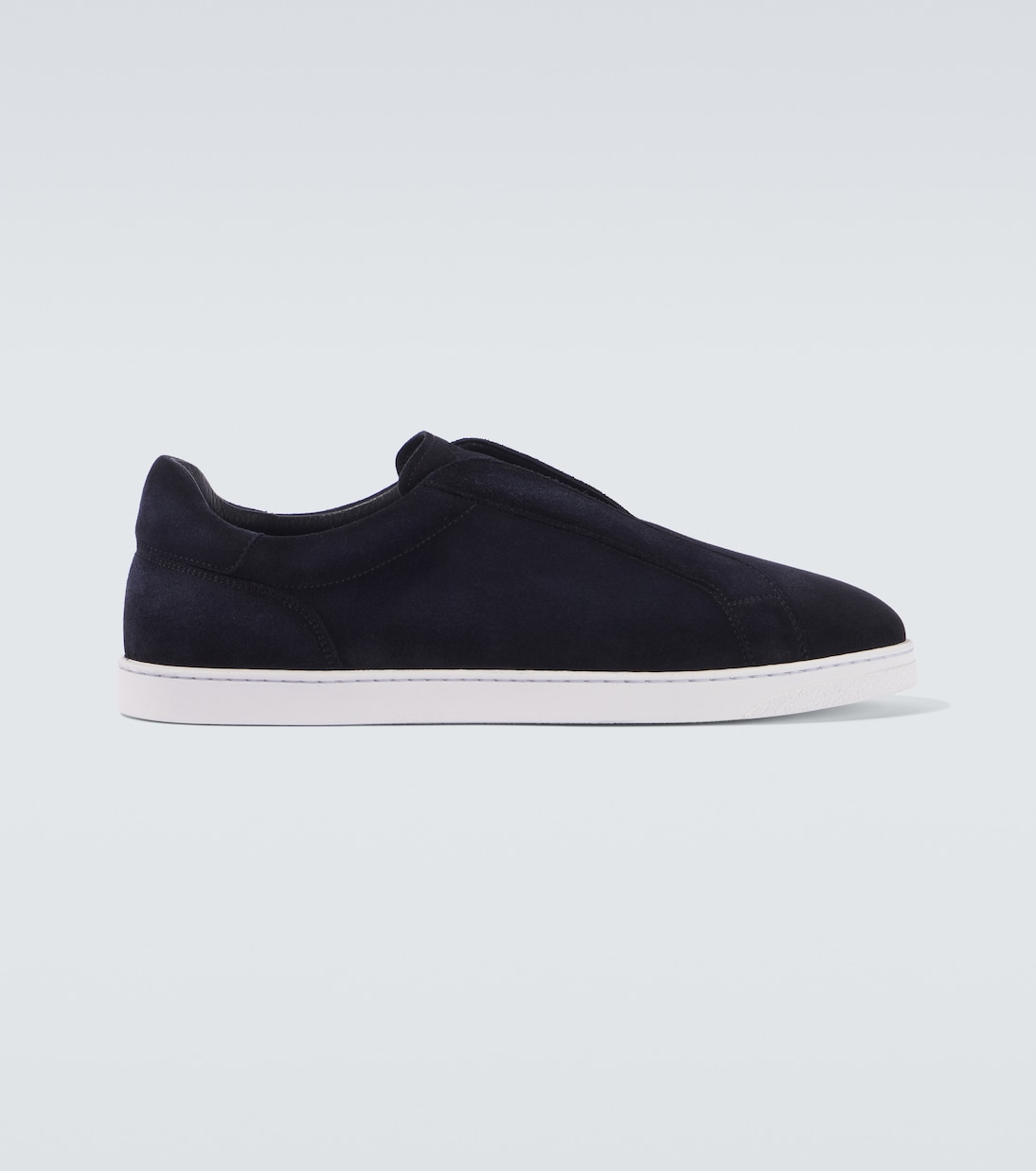 Open suede sneakers | Magnanni