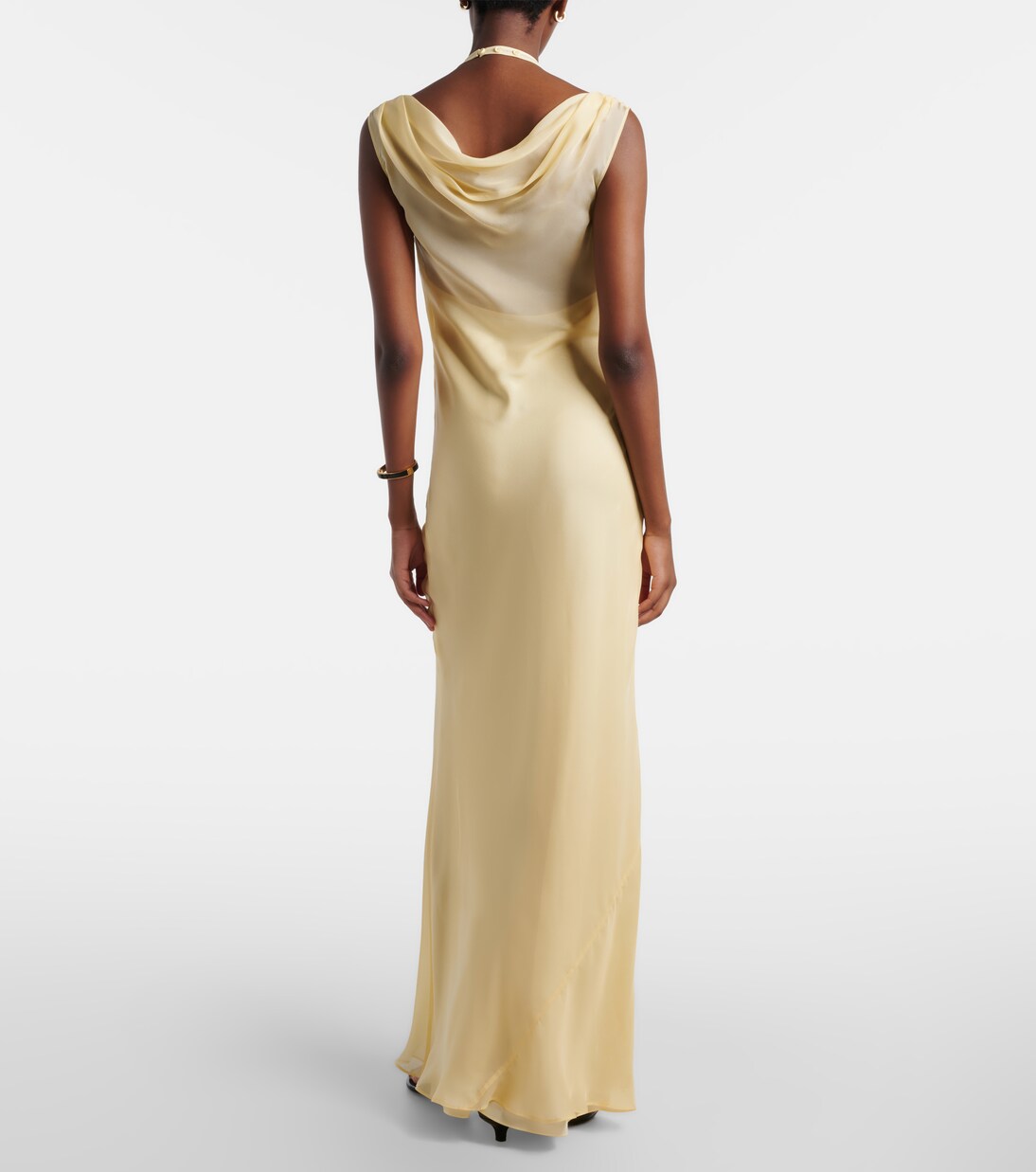 Strobe off-shoulder maxi dress | SIR