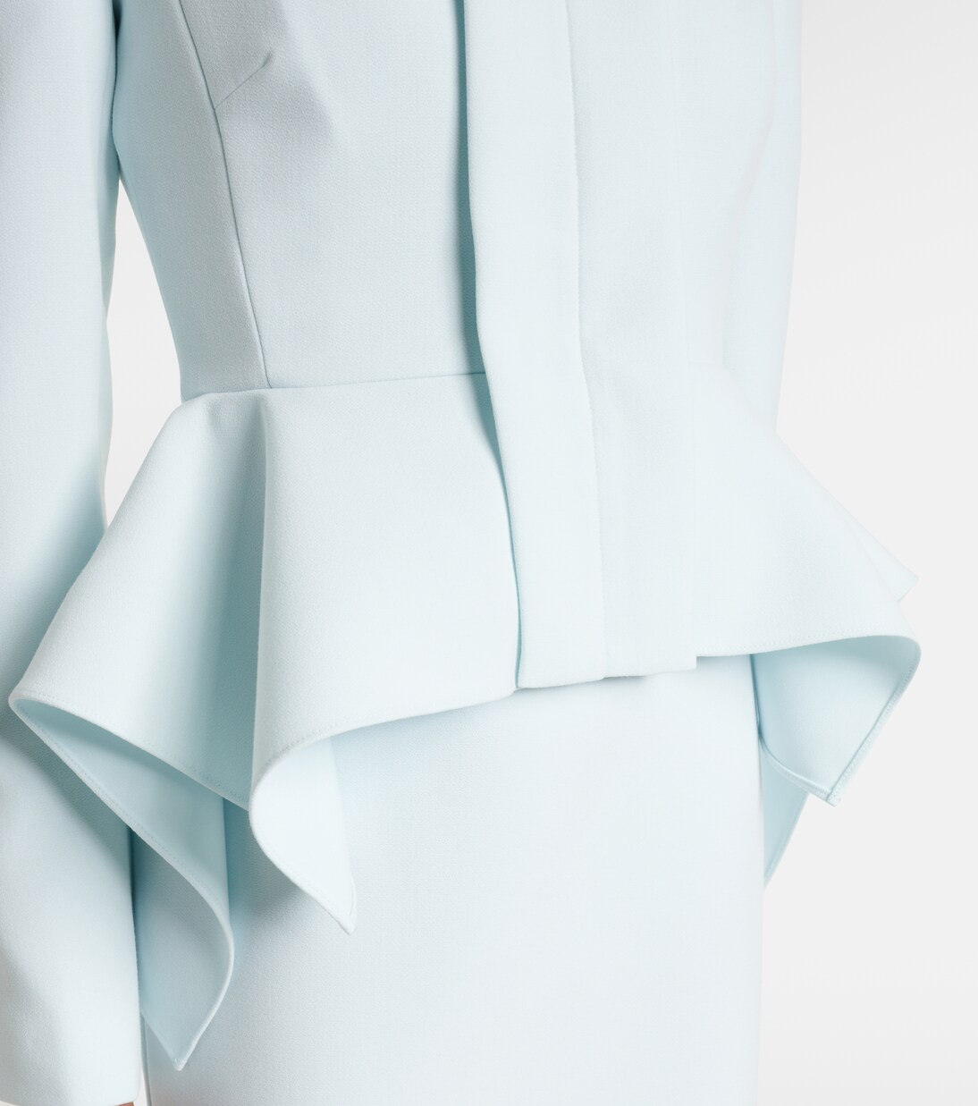 Peplum crêpe blazer | Roland Mouret