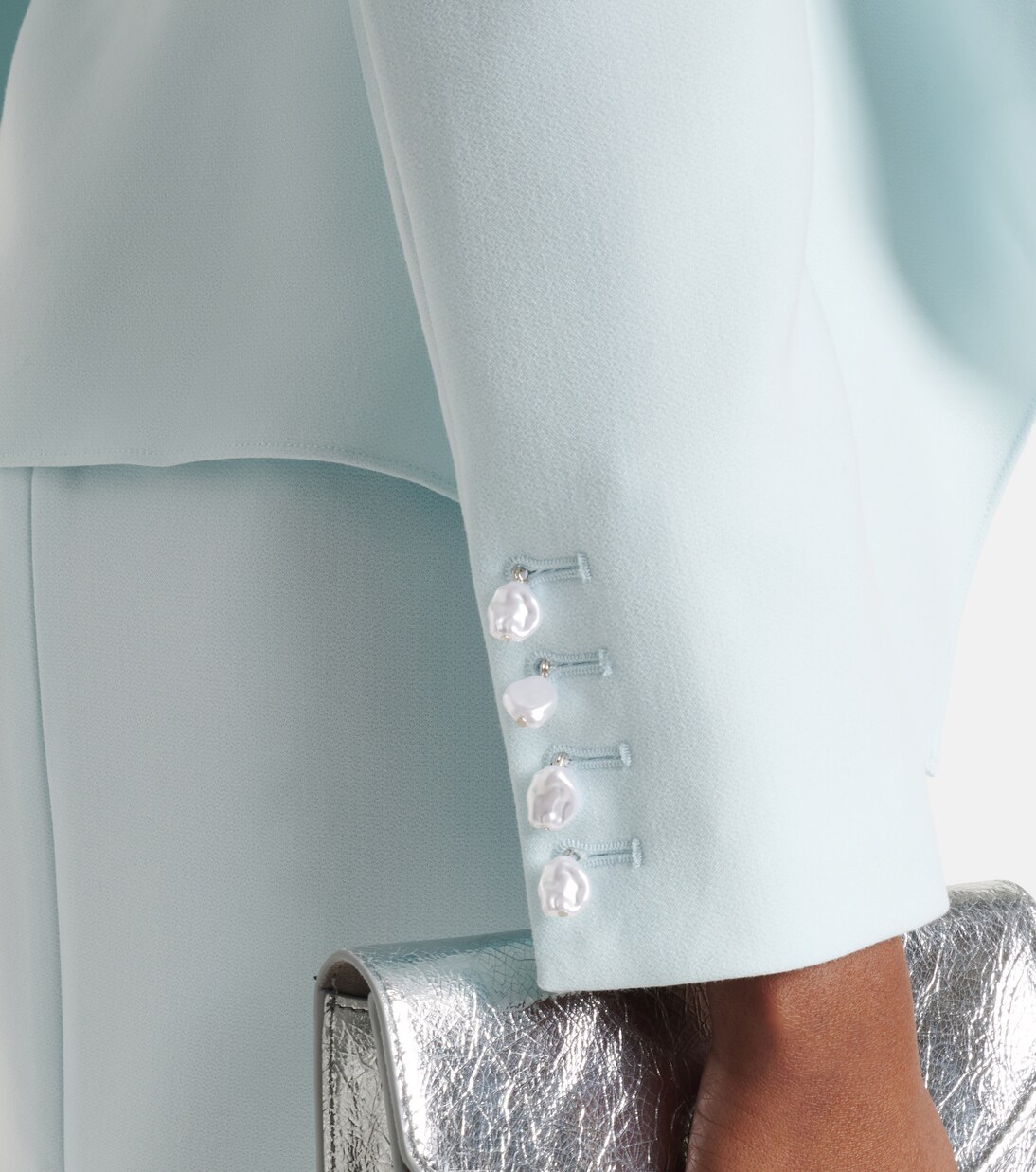 Peplum crêpe blazer | Roland Mouret