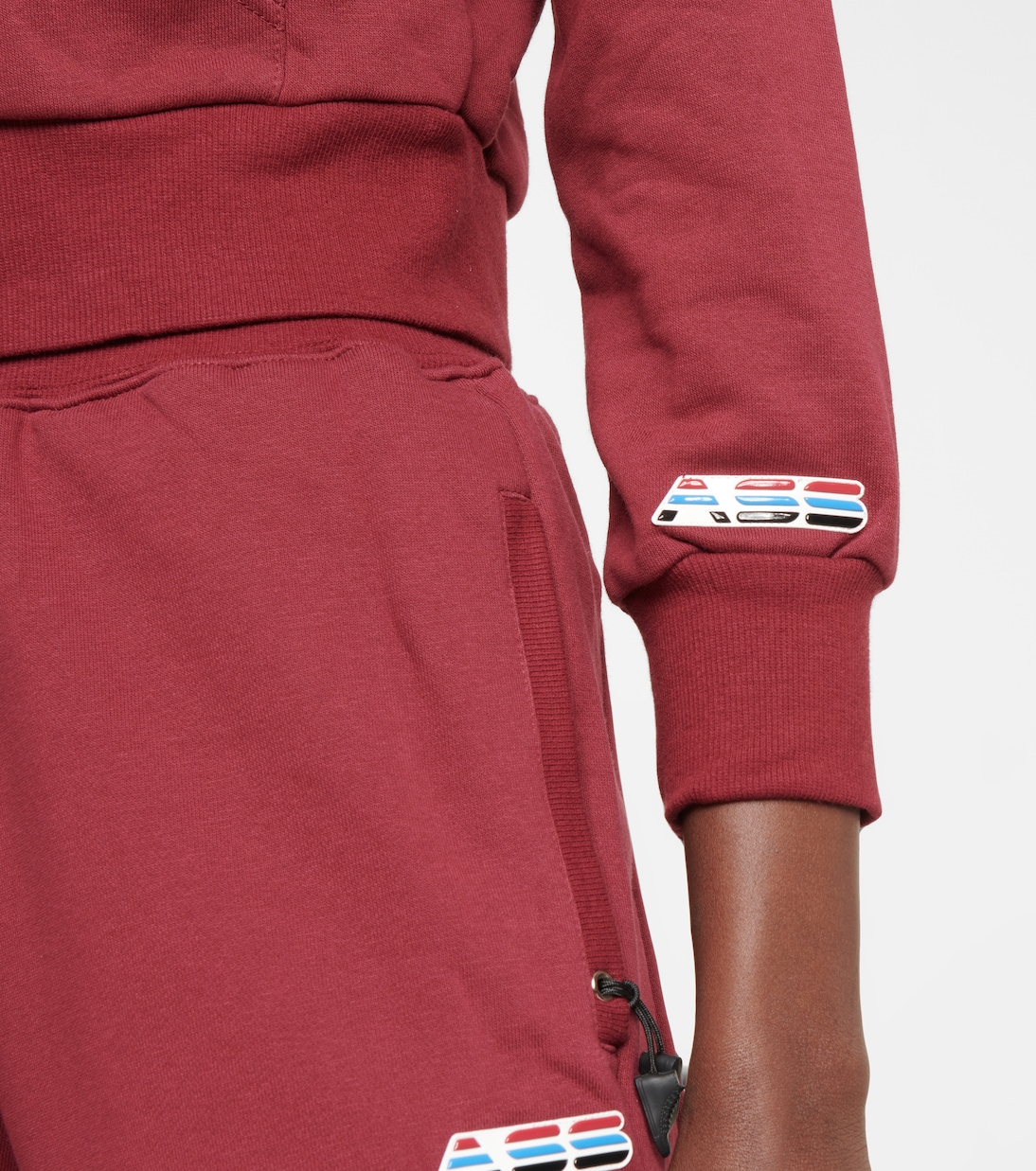 Sudadera con capucha cropped | Adam Selman Sport