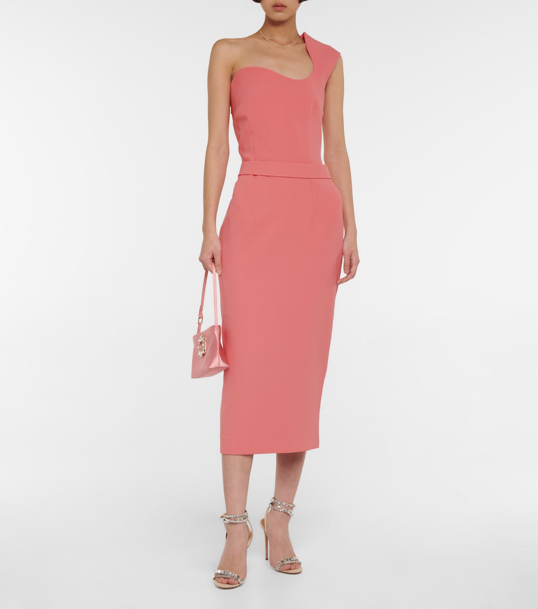 Juana one-shoulder midi dress | Safiyaa