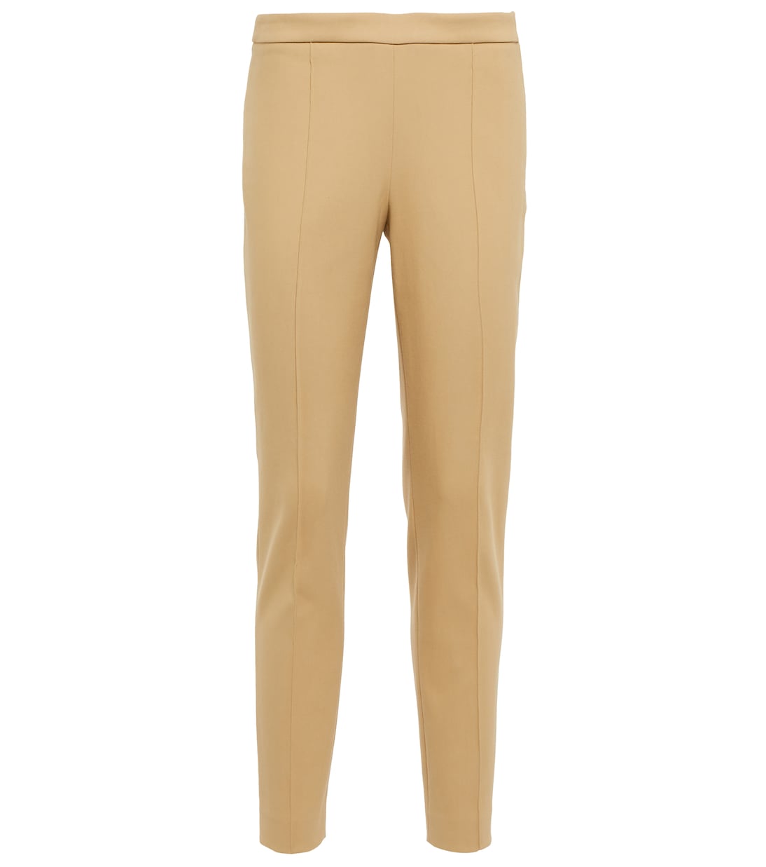 Mirel mid-rise cotton slim pants | Loro Piana