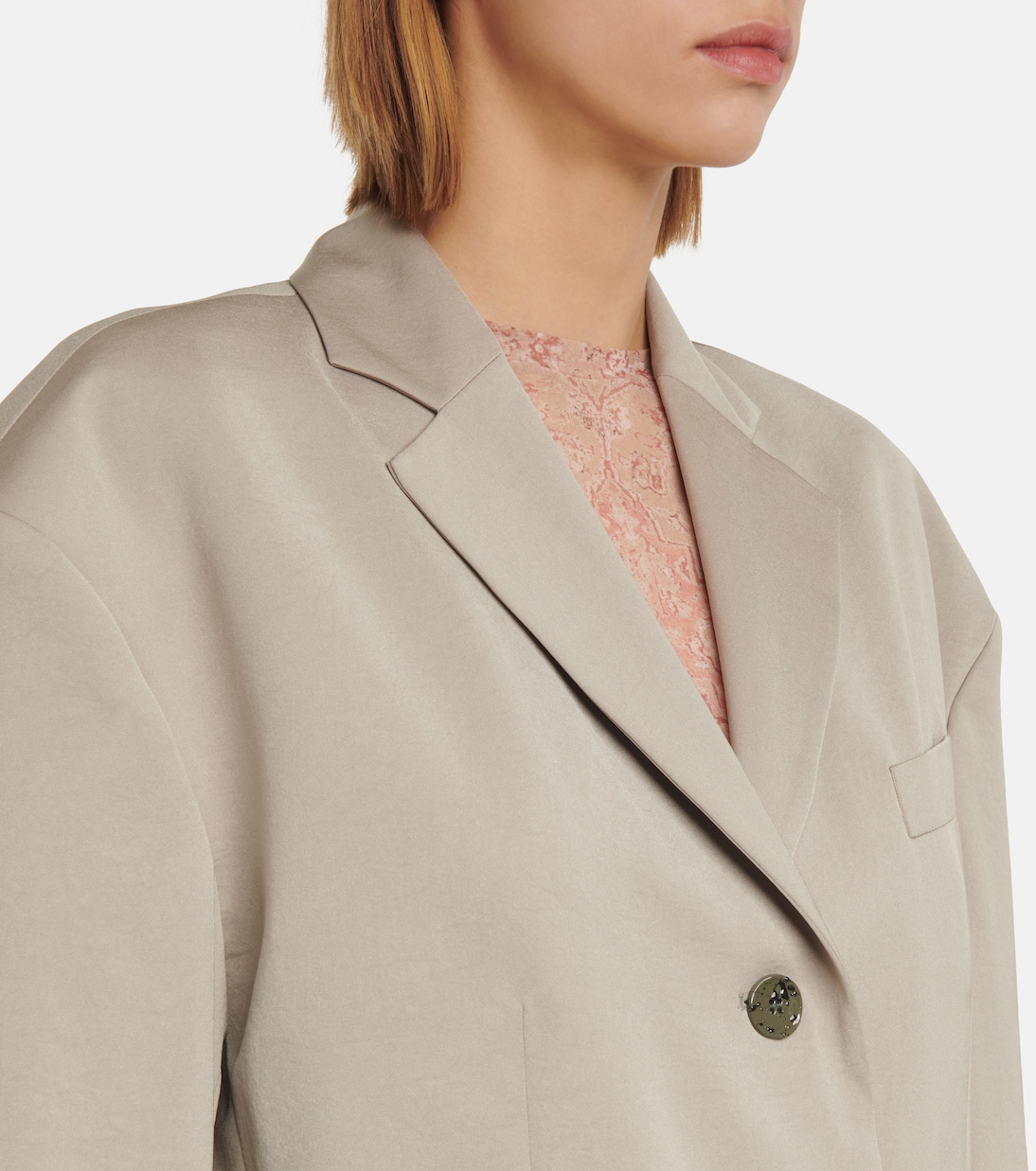 Oversized twill blazer | Acne Studios