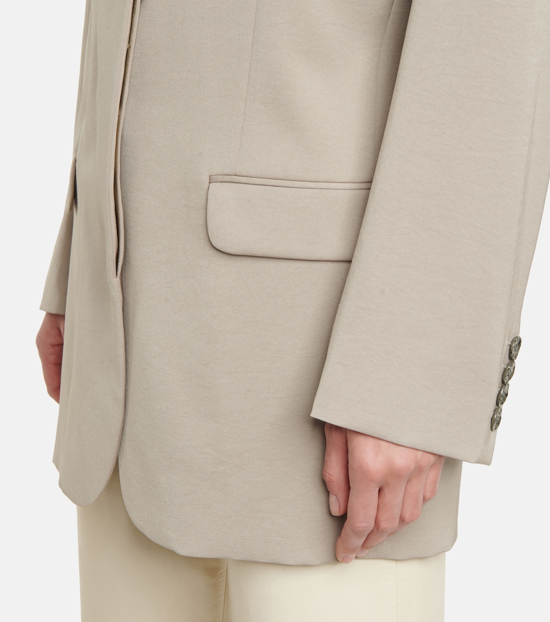 Oversized twill blazer | Acne Studios