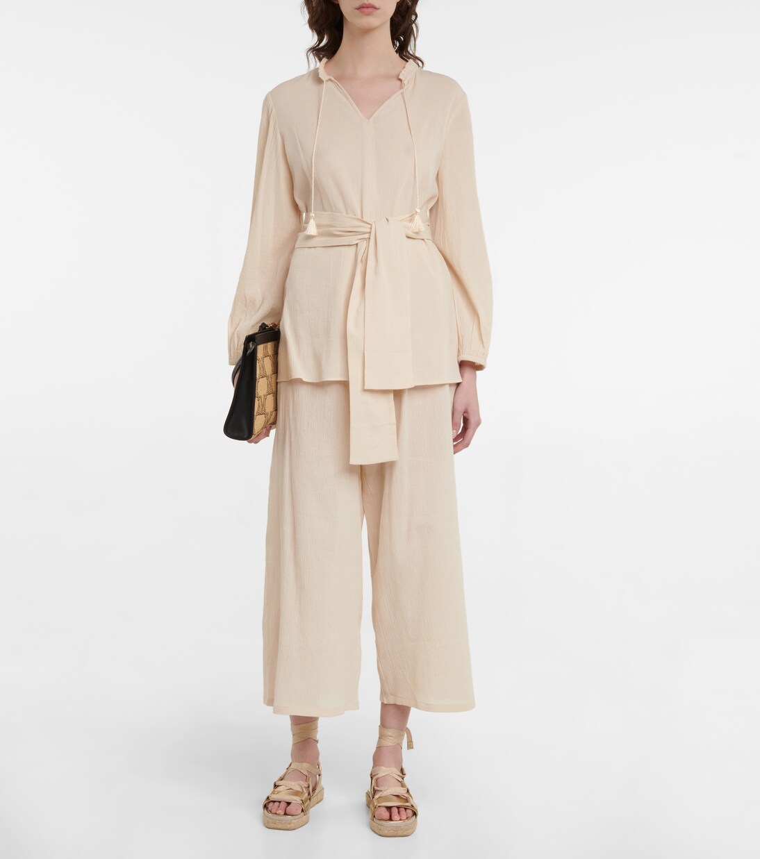 Pantalon Leisure Simeone en coton | Max Mara