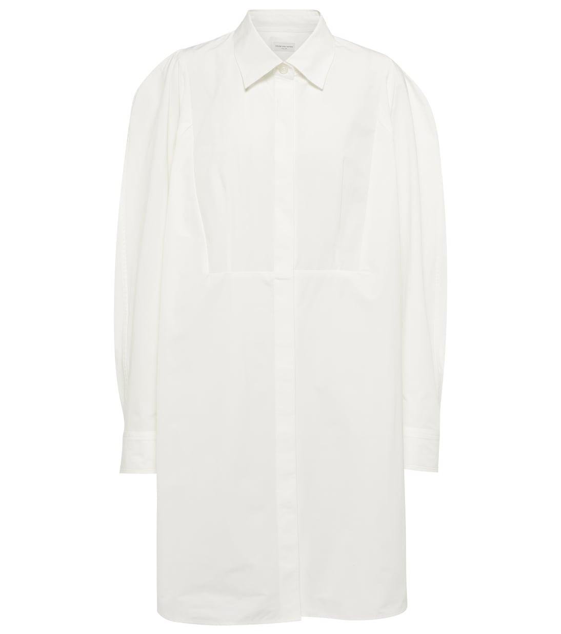 Robe chemise en taffetas | Dries Van Noten