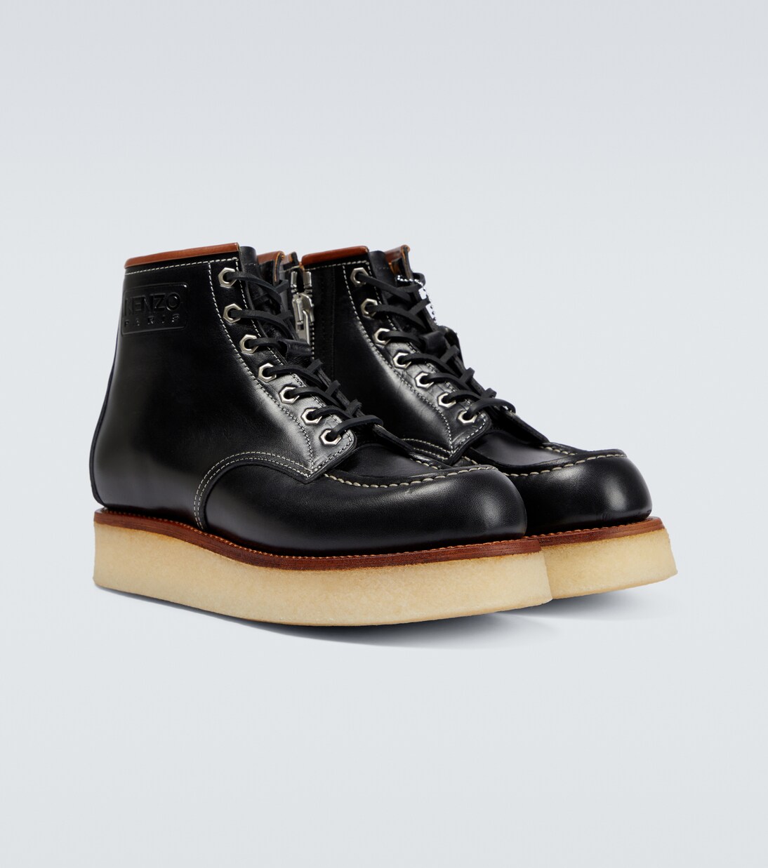 Kenzoyama leather ankle boots | Kenzo
