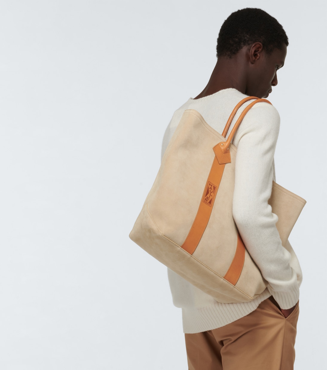 Borsa Medium Utility in suede | Haulier