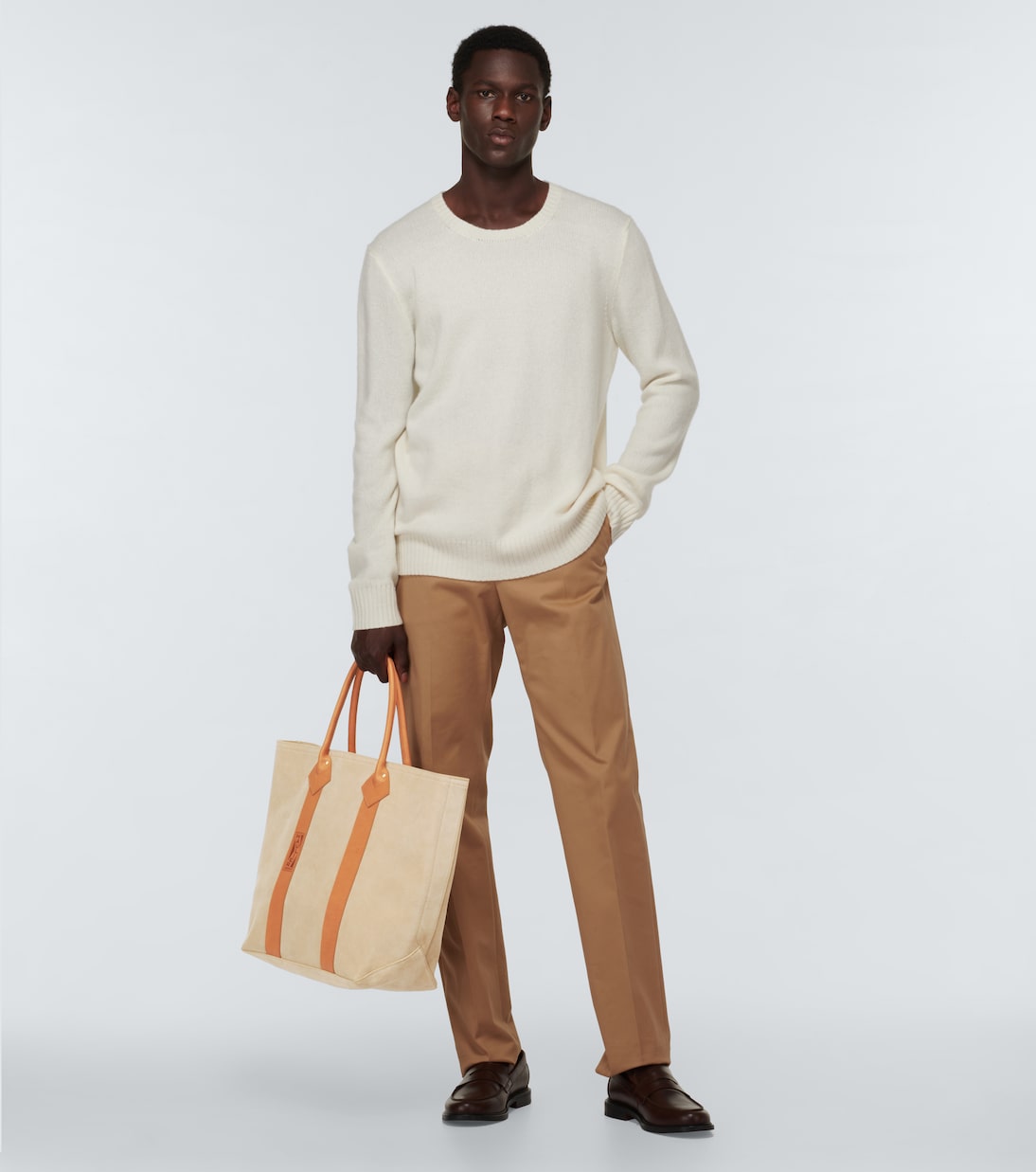 Borsa Medium Utility in suede | Haulier