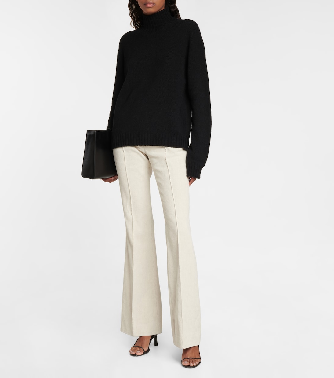 Pantalon Rebecca en coton et lin | The Row