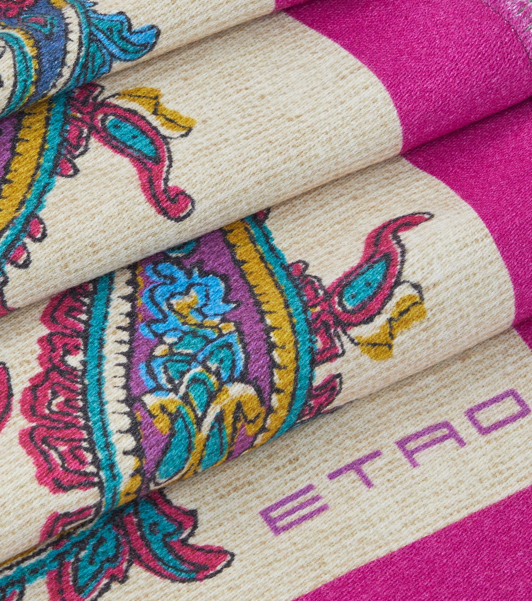 Paisley virgin wool throw | Etro