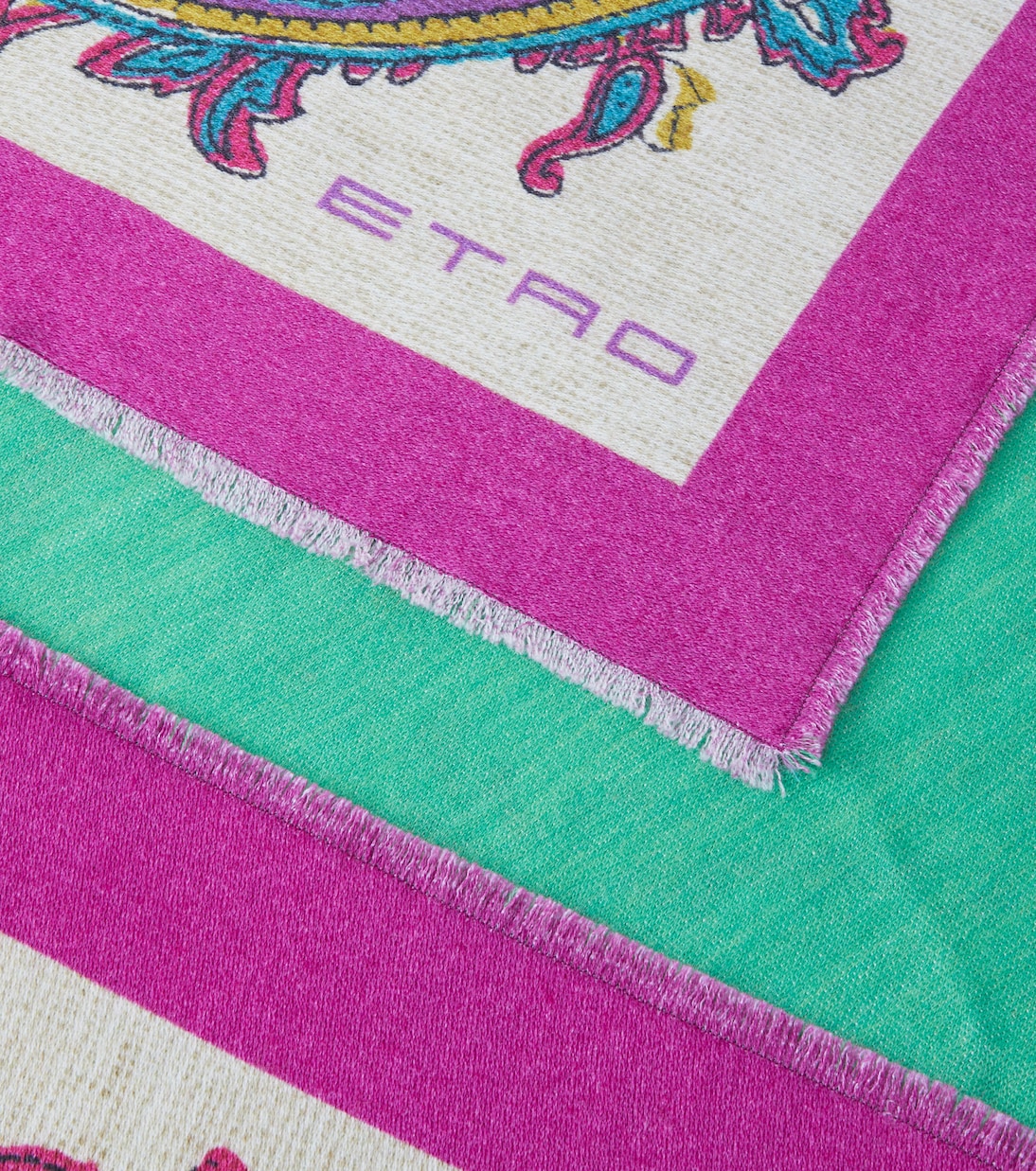 Paisley virgin wool throw | Etro