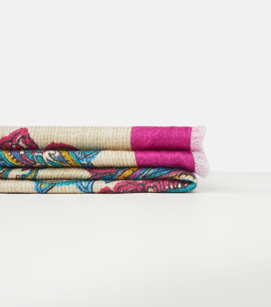 Paisley virgin wool throw | Etro