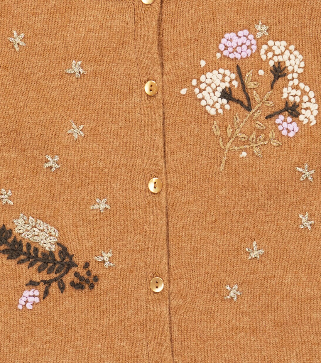 Baby - Cardigan Tenie in lana con ricami | Bonpoint