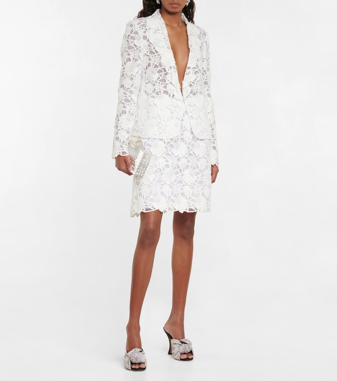 Minigonna in misto cotone | Giambattista Valli