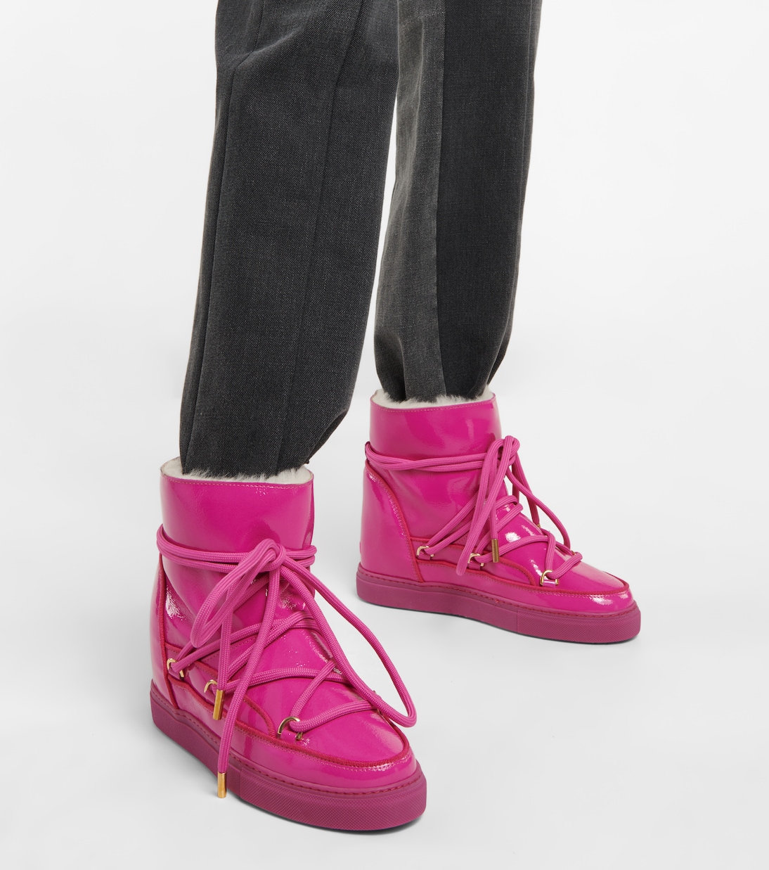 Schneestiefel Sneaker Classic aus Leder | Inuikii