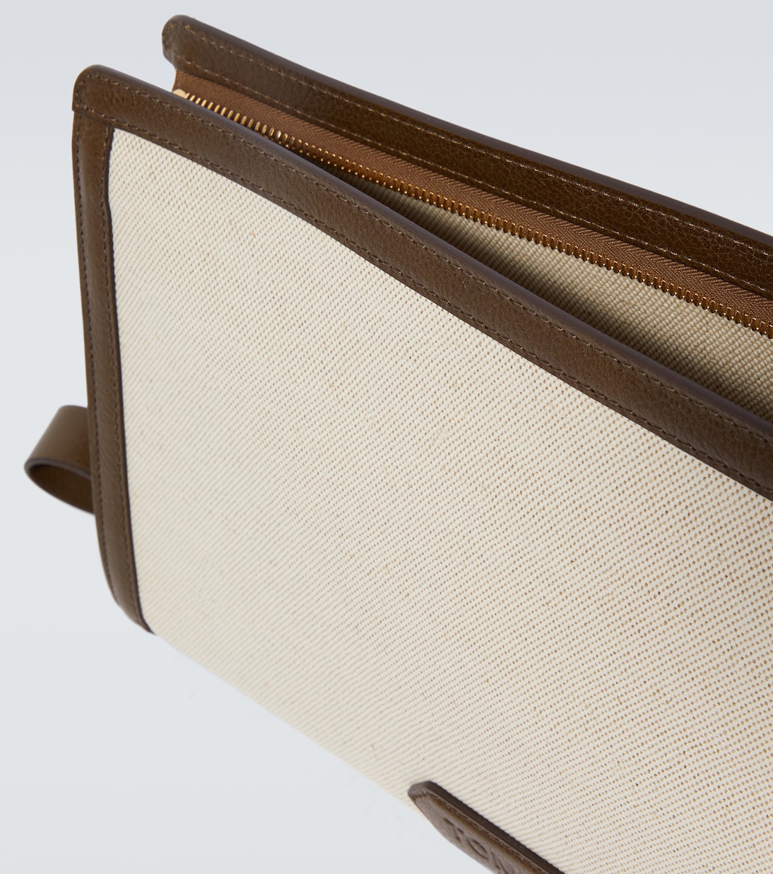 Borsetta in canvas con pelle | Tom Ford