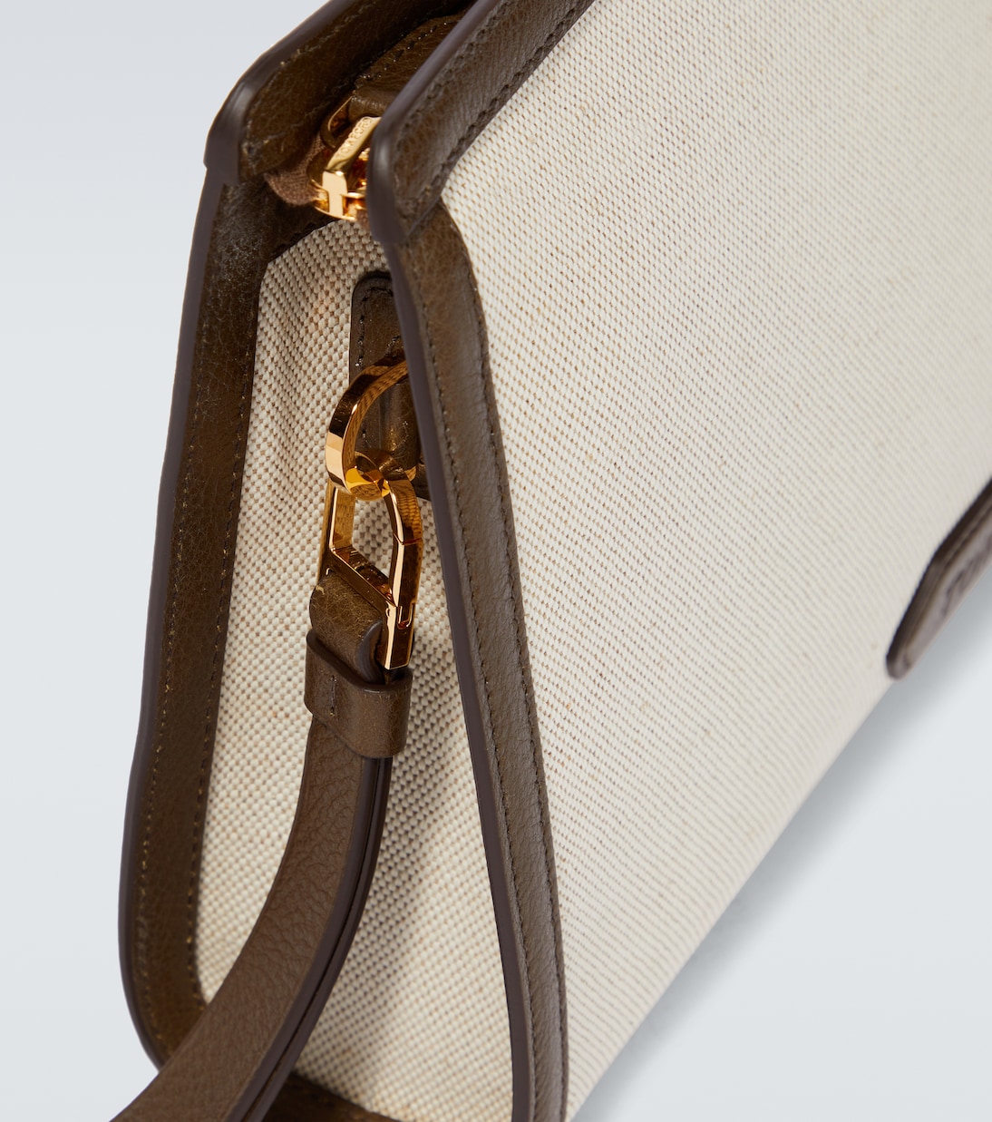 Borsetta in canvas con pelle | Tom Ford